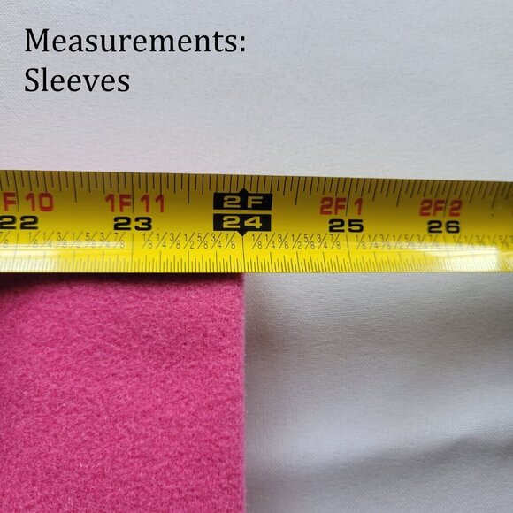 GALLERY COLLECTION FUSHIA/PINK WOOL BLAZER (Size: Medium) - Picture 15 of 15